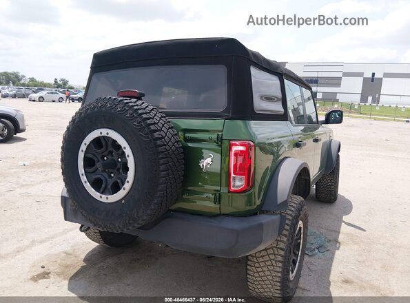 1FMDE5DHXNLB15500 2022 FORD BRONCO Green Задня права чверть
