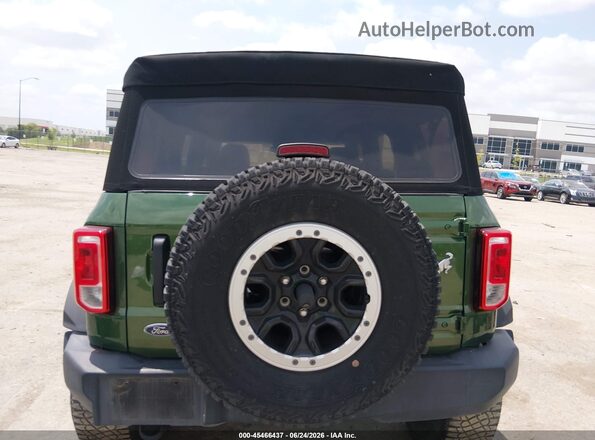 1FMDE5DHXNLB15500 2022 FORD BRONCO Green 