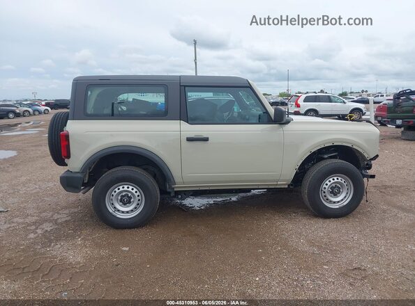 1FMDE6AH5SLB67073 2025 FORD BRONCO Beige Vista interior de 360 grados