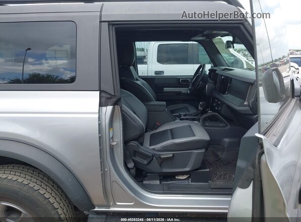 1FMDE7AH1RLA96020 2024 FORD BRONCO Silver წინა სალონის ხედი