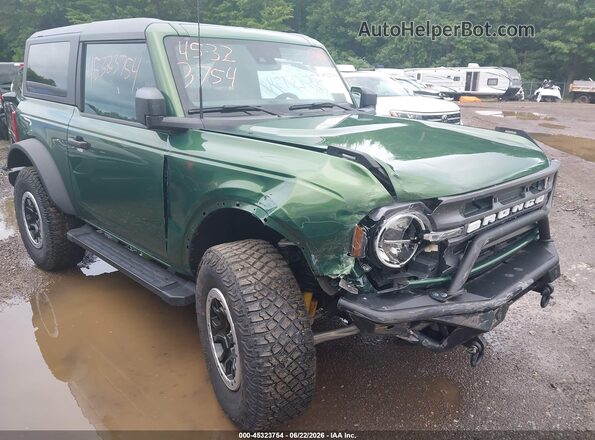 1FMDE7AH5RLA68849 2024 FORD BRONCO Green Front view