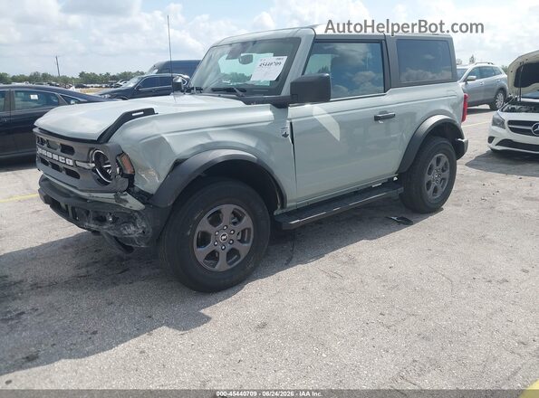 1FMDE7AH6RLA20194 2024 FORD BRONCO Silver წინა მარცხენა ხედი სამი მეოთხედიდან