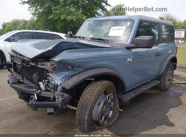 1FMDE7AHXRLA85162 2024 FORD BRONCO Blue Передня ліва чверть
