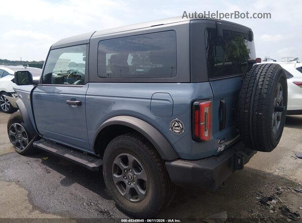 1FMDE7AHXRLA85162 2024 FORD BRONCO Blue Задня ліва чверть