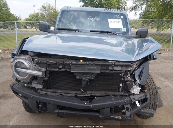 1FMDE7AHXRLA85162 2024 FORD BRONCO Blue Вид щитка приладів
