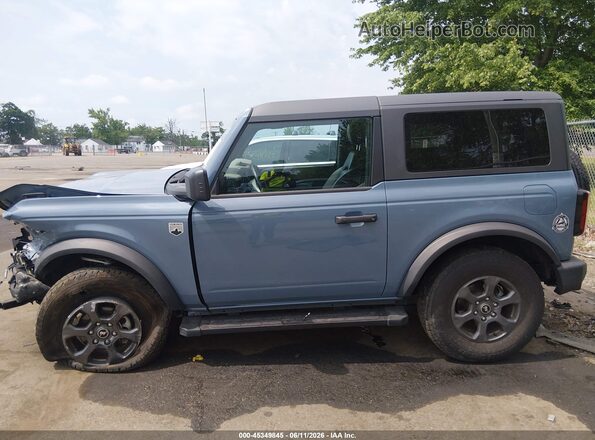 1FMDE7AHXRLA85162 2024 FORD BRONCO Blue Панорамний вид салону 360°