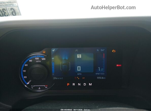 1FMDE7AHXRLA85162 2024 FORD BRONCO Blue Вид задніх сидінь