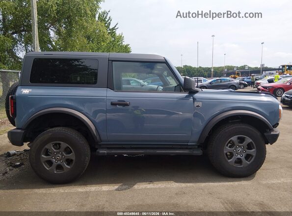 1FMDE7AHXRLA85162 2024 FORD BRONCO Blue Вид задньої частини салону