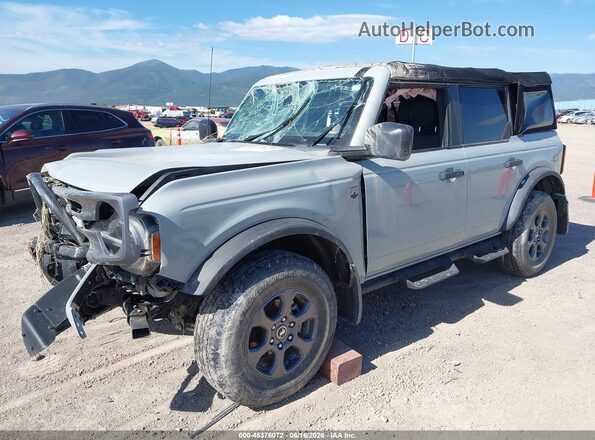 1FMDE7BH0RLA33439 2024 FORD BRONCO Gray წინა მარცხენა ხედი სამი მეოთხედიდან