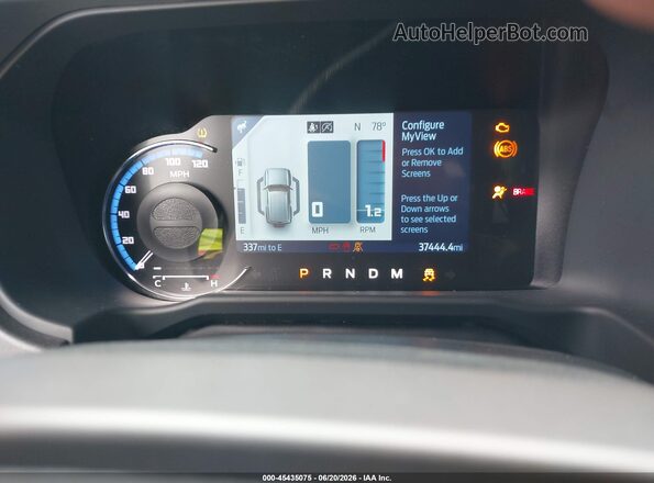 1FMDE7BH0RLB06356 2024 FORD BRONCO Light Blue Вид задніх сидінь