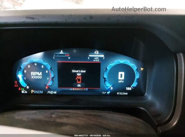 1FMDE7BH1SLB69214 2025 FORD BRONCO Белый Вид задних сидений