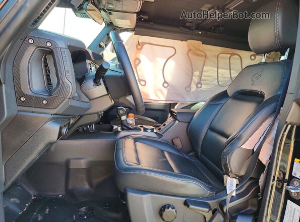 1FMDE7BH2SLB42572 2025 FORD BRONCO Black Vista interior delantera