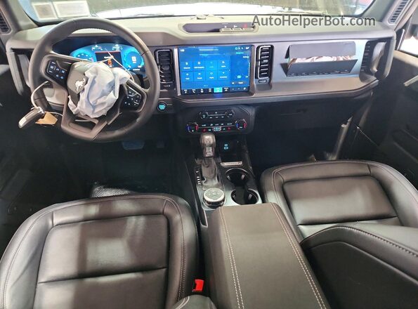 1FMDE7BH3SLA77795 2025 FORD BRONCO Black Dashboard view