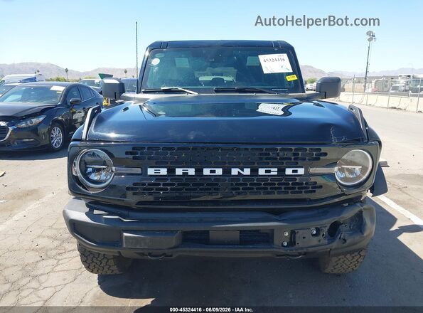 1FMDE7BH3SLB35386 2025 FORD BRONCO Black Widok zestawu wskaźników