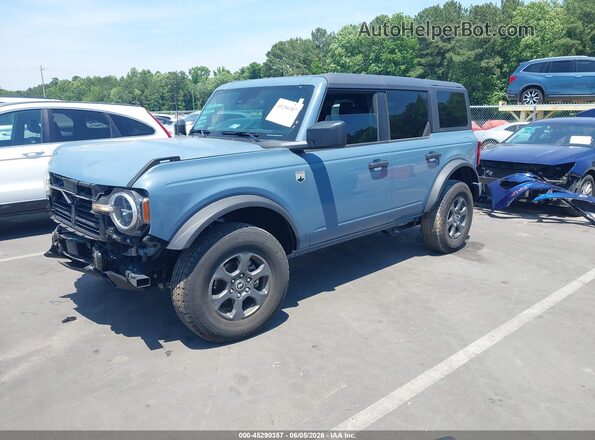 1FMDE7BH4RLB37741 2024 FORD BRONCO Blue Առջևի ձախ երեք քառորդ տեսարան