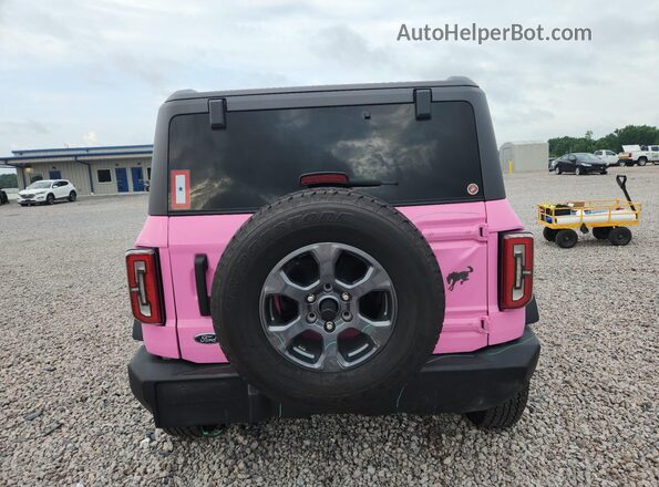 1FMDE7BH4RLB39294 2024 FORD BRONCO Pink Вид ззаду