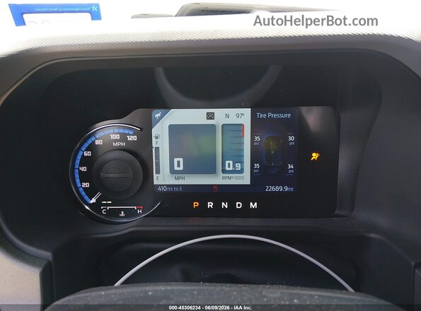 1FMDE7BH5RLA65500 2024 FORD BRONCO Gray Вид задніх сидінь