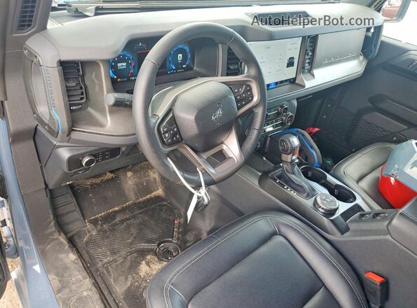 1FMDE7BH6SLB19358 2025 FORD BRONCO Blue წინა პანელის ხედი