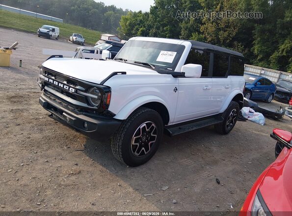 1FMDE8BH1SLA64520 2025 FORD BRONCO White Vista tres cuartos delantera izquierda