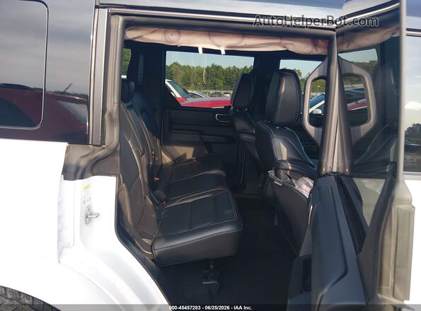 1FMDE8BH1SLA64520 2025 FORD BRONCO White Vista de la etiqueta del VIN