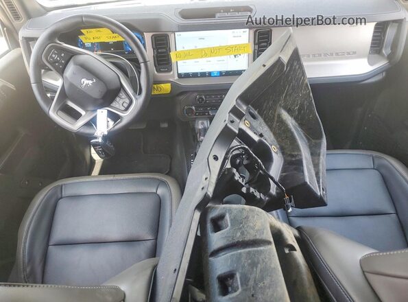 1FMDE8BH7SLB62080 2025 FORD BRONCO Black Вид панелі приладів