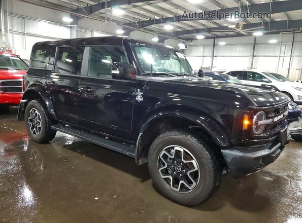 1FMDE8BH8RLA93541 2024 FORD BRONCO Черный Передняя правая четверть