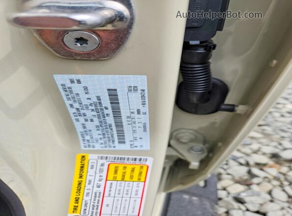 1FMEE0RR2TLA67853 2026 FORD BRONCO Tan VIN կոդի պիտակի տեսք