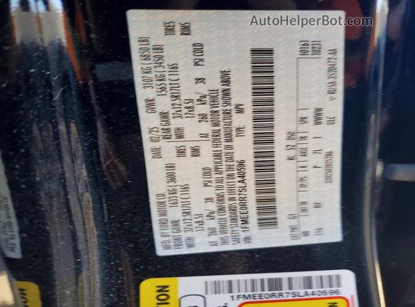 1FMEE0RR7SLA40596 2025 FORD BRONCO Black Vista del compartimento del motor