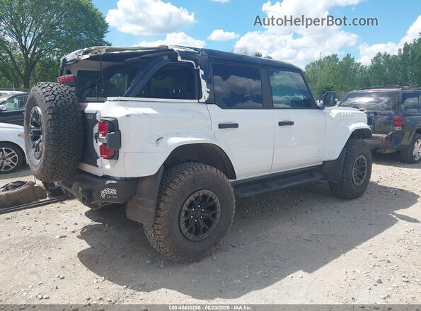 1FMEE0RR9RLB00792 2024 FORD BRONCO White Задня права чверть