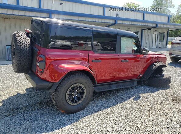 1FMEE0RRXSLB04372 2025 FORD BRONCO Красный Задняя правая четверть