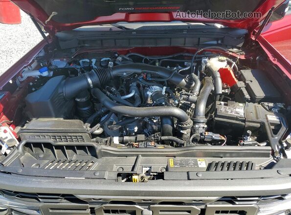 1FMEE0RRXSLB04372 2025 FORD BRONCO Красный Вид задней части салона