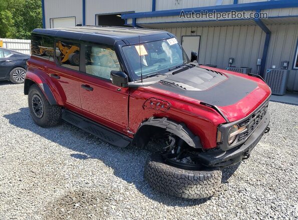 1FMEE0RRXSLB04372 2025 FORD BRONCO Красный Передняя правая четверть