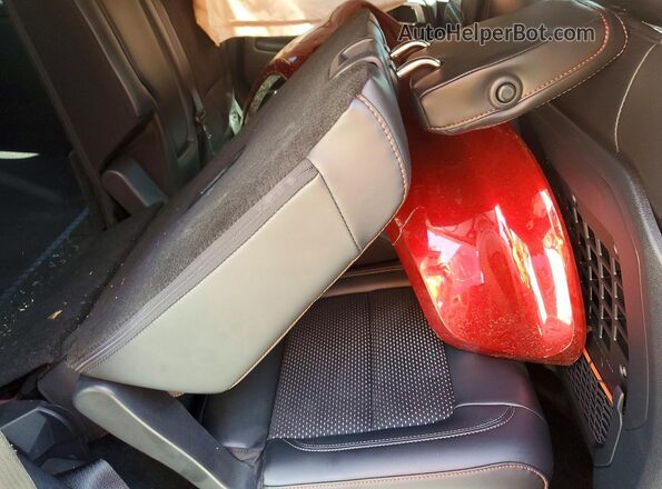 1FMEE0RRXSLB04372 2025 FORD BRONCO Красный Вид задних сидений