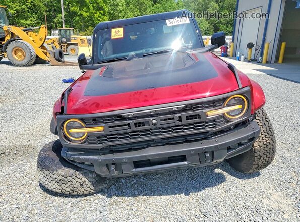 1FMEE0RRXSLB04372 2025 FORD BRONCO Красный Вид спереди