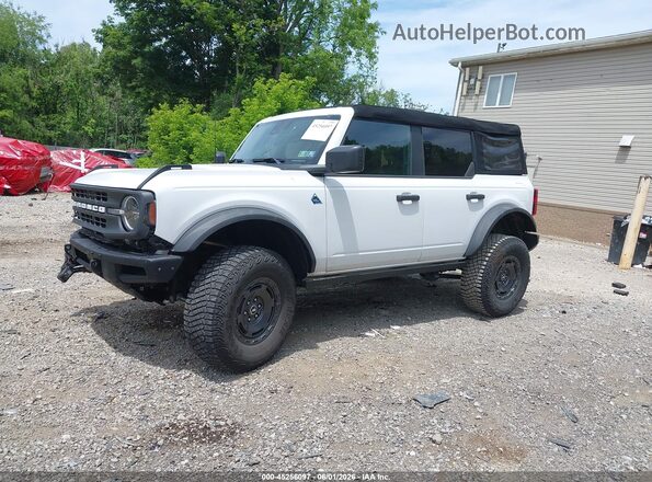 1FMEE1BH0RLA92606 2024 FORD BRONCO Белый Передняя левая четверть