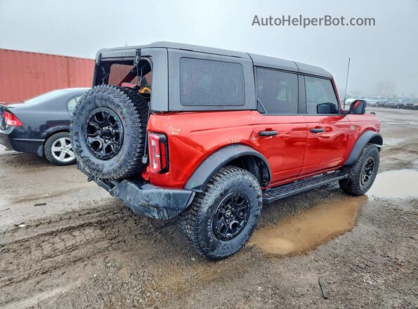 1FMEE2BP1RLA13621 2024 FORD BRONCO Orange უკანა მარჯვენა