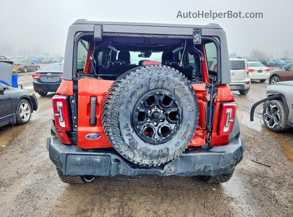 1FMEE2BP1RLA13621 2024 FORD BRONCO Orange უკანა ხედი