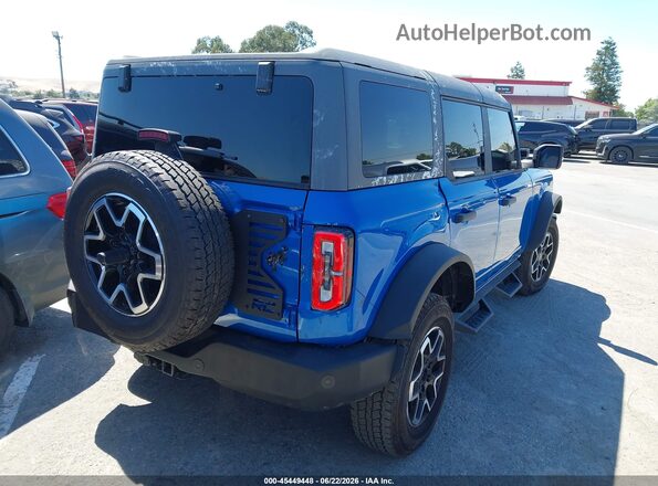 1FMEE2BP2RLA43601 2024 FORD BRONCO Blue უკანა მარჯვენა