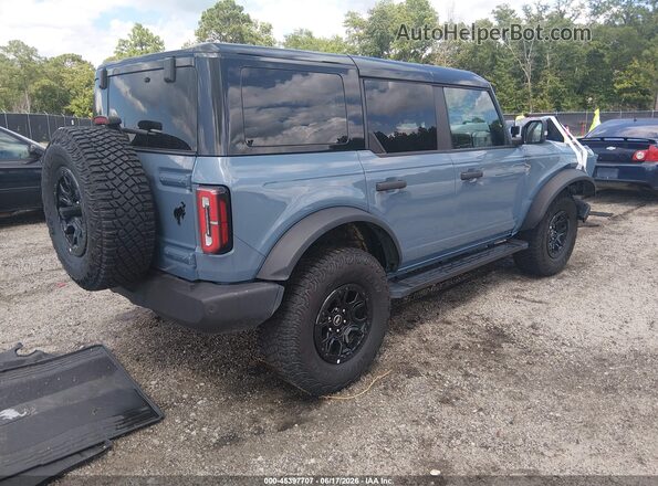 1FMEE2BP7RLB51938 2024 FORD BRONCO Синий Задняя правая четверть