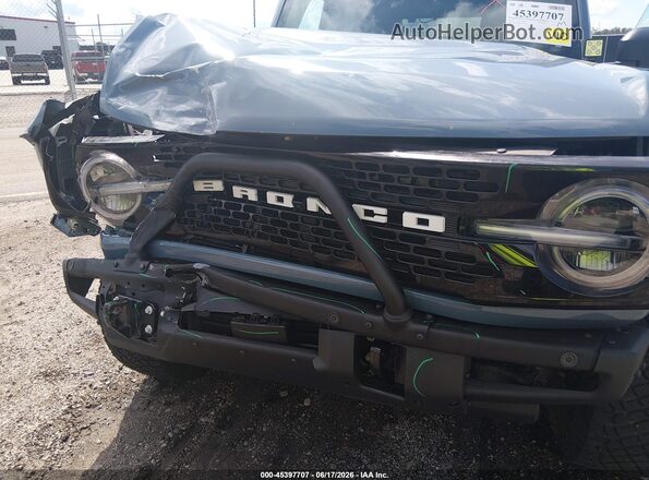1FMEE2BP7RLB51938 2024 FORD BRONCO Синий Вид спереди
