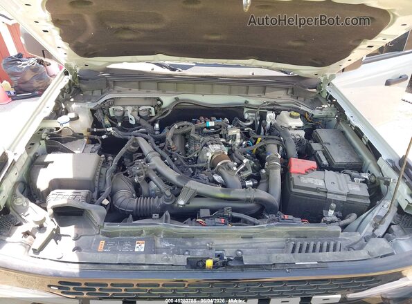 1FMEE2BP9RLA78796 2024 FORD BRONCO Green Rear view