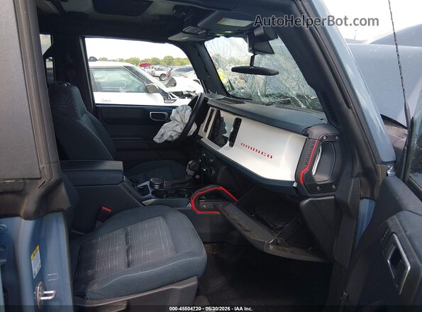 1FMEE4DP0SLB54968 2025 FORD BRONCO Blue Widok wnętrza z przodu
