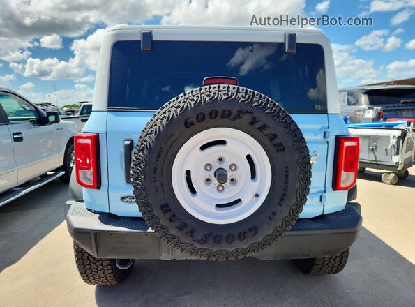 1FMEE4DP4SLA43081 2025 FORD BRONCO Blue Հետևի տեսք