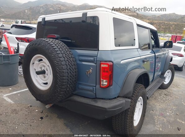 1FMEE4DP7SLB65742 2025 FORD BRONCO Blue უკანა მარჯვენა