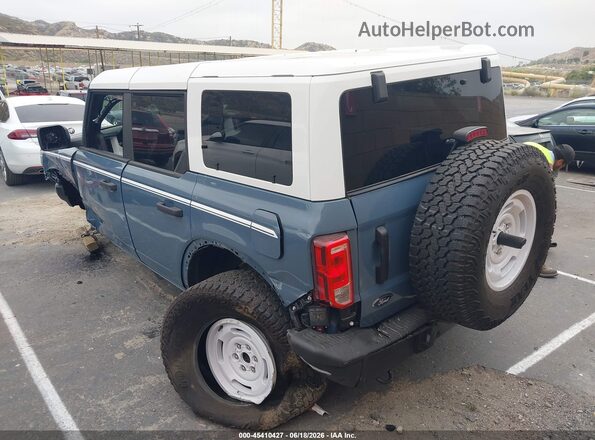 1FMEE4DP7SLB65742 2025 FORD BRONCO Blue უკანა მარცხენა
