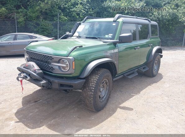 1FMEE4HH6RLA00214 2024 FORD BRONCO Green Передня ліва чверть