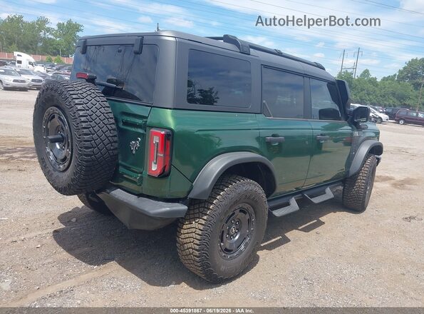 1FMEE4HH6RLA00214 2024 FORD BRONCO Green Задня права чверть