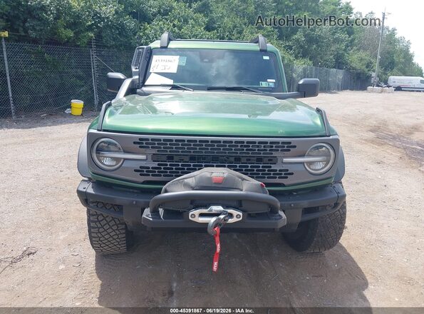 1FMEE4HH6RLA00214 2024 FORD BRONCO Green Вид спереду