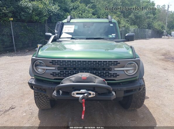 1FMEE4HH6RLA00214 2024 FORD BRONCO Green Вид щитка приладів