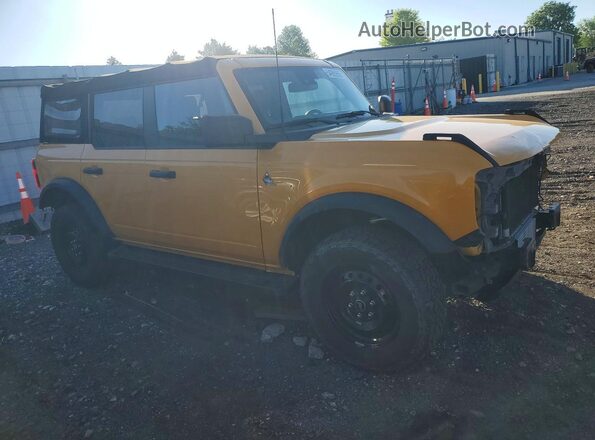 1FMEE5BH9MLA61046 2021 FORD BRONCO Yellow Delantero derecho